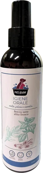 Igiene orale Pet Glow con menta, salvia e cannella