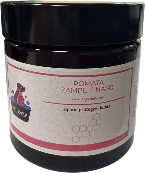 Pomata zampe e naso Pet Glow con cera d'api