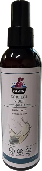 Sciogli nodi Pet Glow con olio di jojoba
